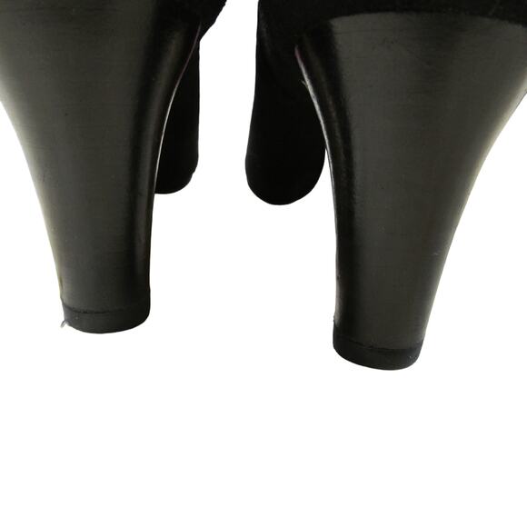 Brian Atwood Sierra Over the Knee Boots with Fur Cuff Black Women's Sz 35 (US 5) - Picture 6 of 12